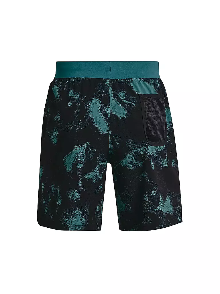 UNDER ARMOUR | Herren Short Project Rock Woven Printed | grün