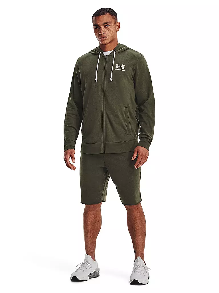 UNDER ARMOUR | Herren Short UA Rival Terry | olive