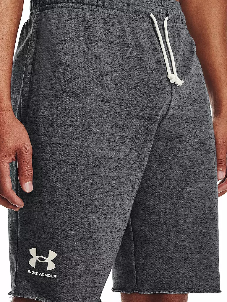 UNDER ARMOUR | Herren Short UA Rival Terry | grau