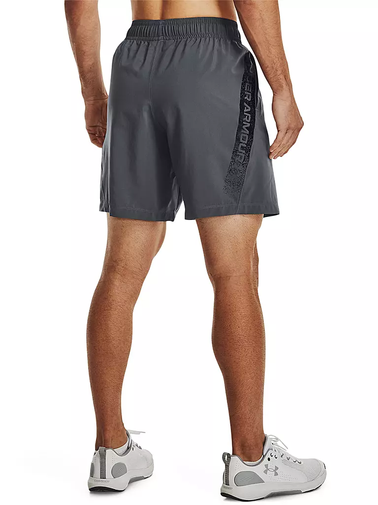 UNDER ARMOUR | Herren Short UA Woven Graphic | grau