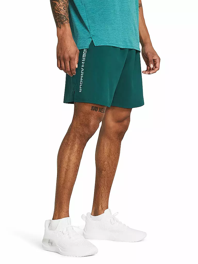 UNDER ARMOUR | Herren Short UA Woven Wordmark | Schwarz