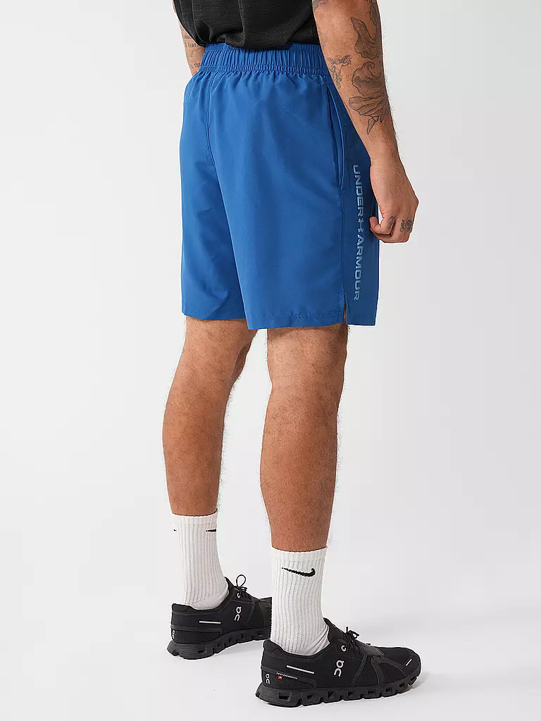 UNDER ARMOUR | Herren Short UA Woven Wordmark | blau