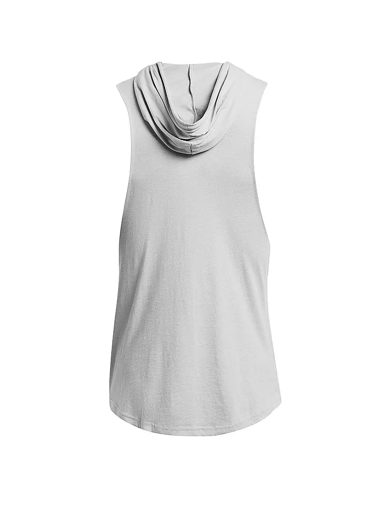 UNDER ARMOUR | Herren Sweater Project Rock Rents Due Sleeveless Hoodie | grau