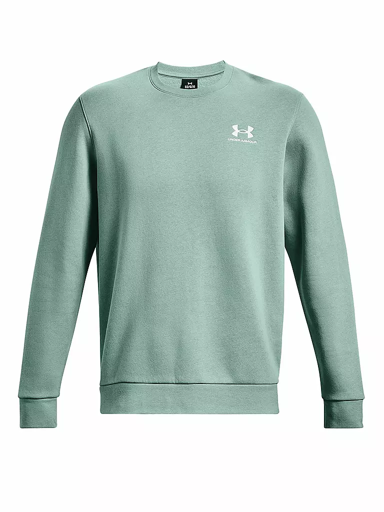UNDER ARMOUR | Herren Sweater UA Essential Fleece Crewneck | petrol