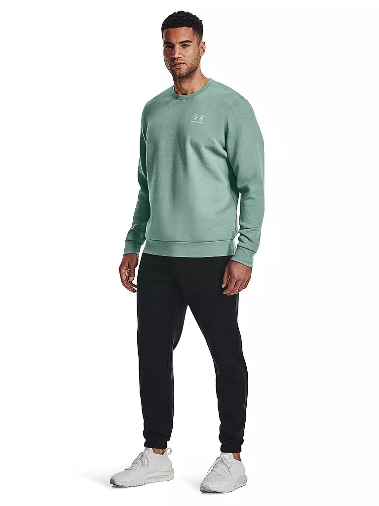 UNDER ARMOUR | Herren Sweater UA Essential Fleece Crewneck | petrol