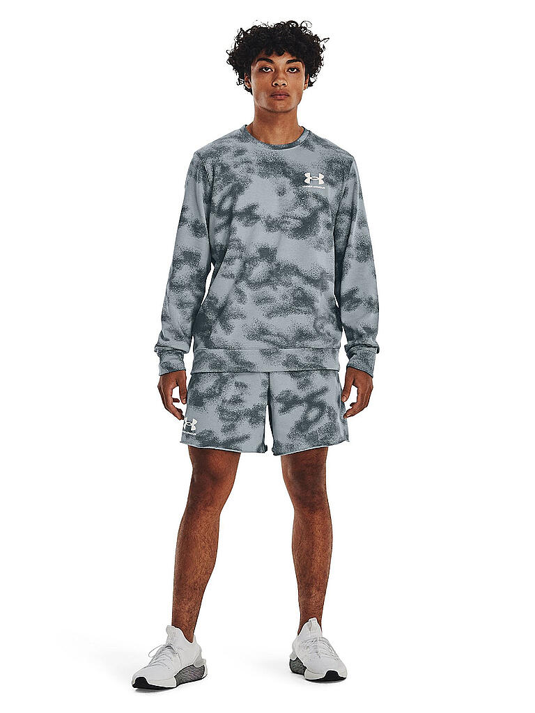 UNDER ARMOUR | Herren Sweater UA Rival Terry Crew | hellblau