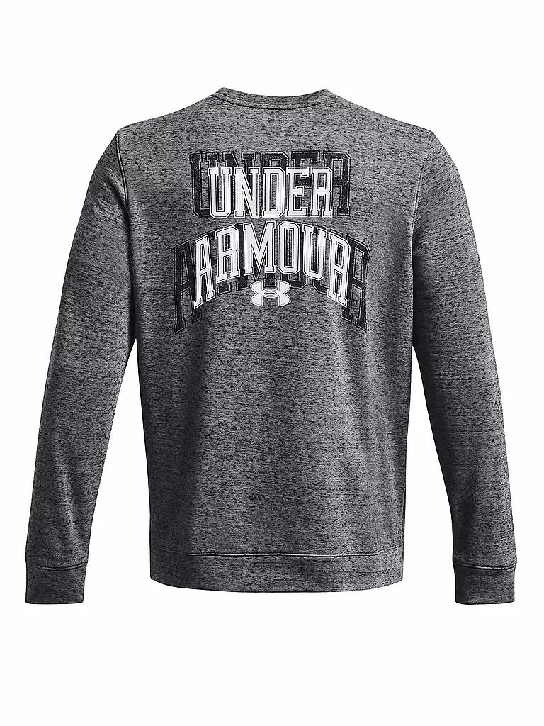 UNDER ARMOUR | Herren Sweater UA Rival Terry Graphic Crew | grau