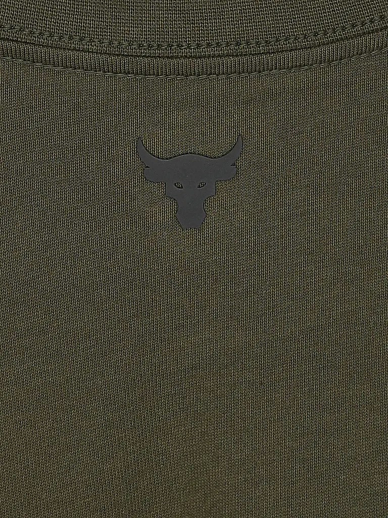 UNDER ARMOUR | Herren Sweater UA The Rock LS Q4 ST | olive