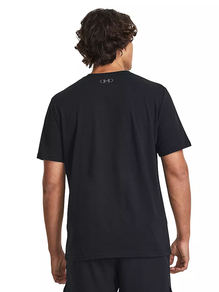 UNDER ARMOUR | Herren T-Shirt Branded Gel Stack | schwarz