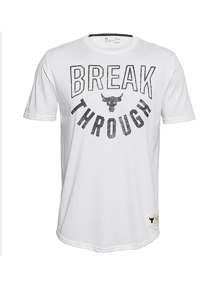 UNDER ARMOUR | Herren T-Shirt Project Rock Break Through | beige