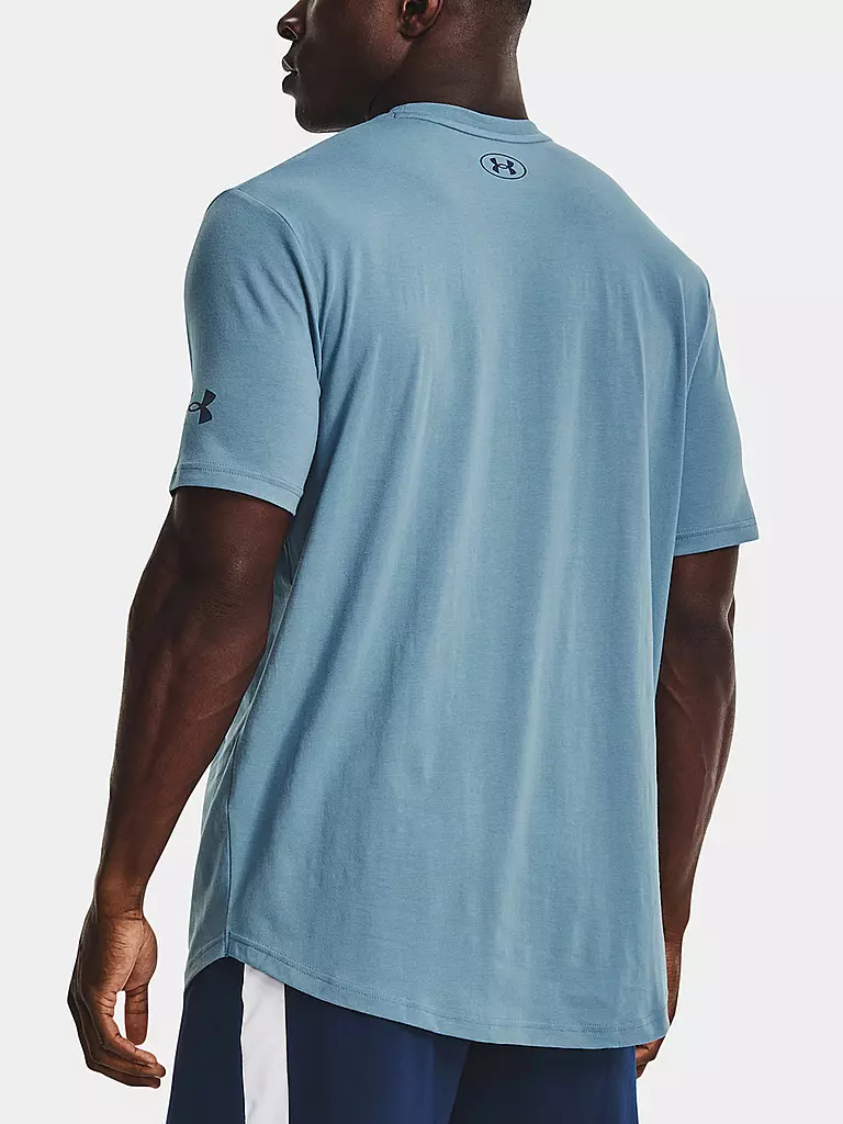 UNDER ARMOUR | Herren T-Shirt Project Rock The Grind | blau