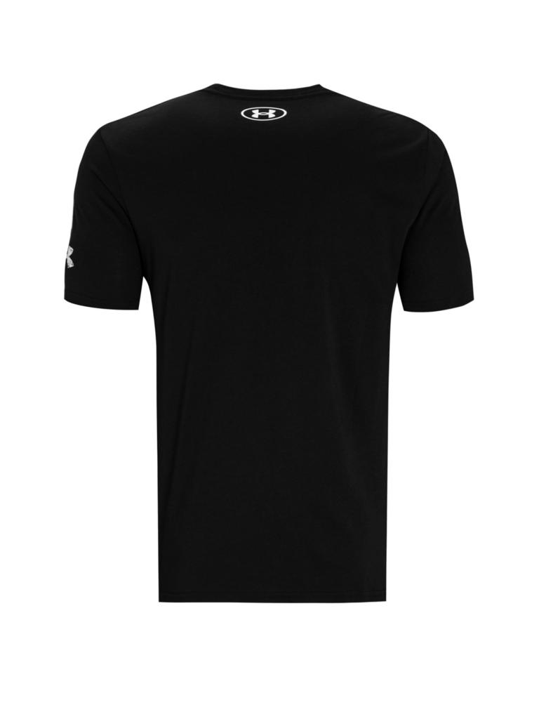 UNDER ARMOUR | Herren T-Shirt The Rock Brahma Bull Logo | schwarz