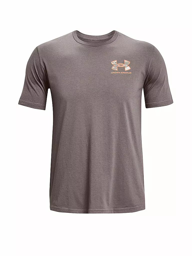 UNDER ARMOUR | Herren T-Shirt UA ABC Camo Fill | braun