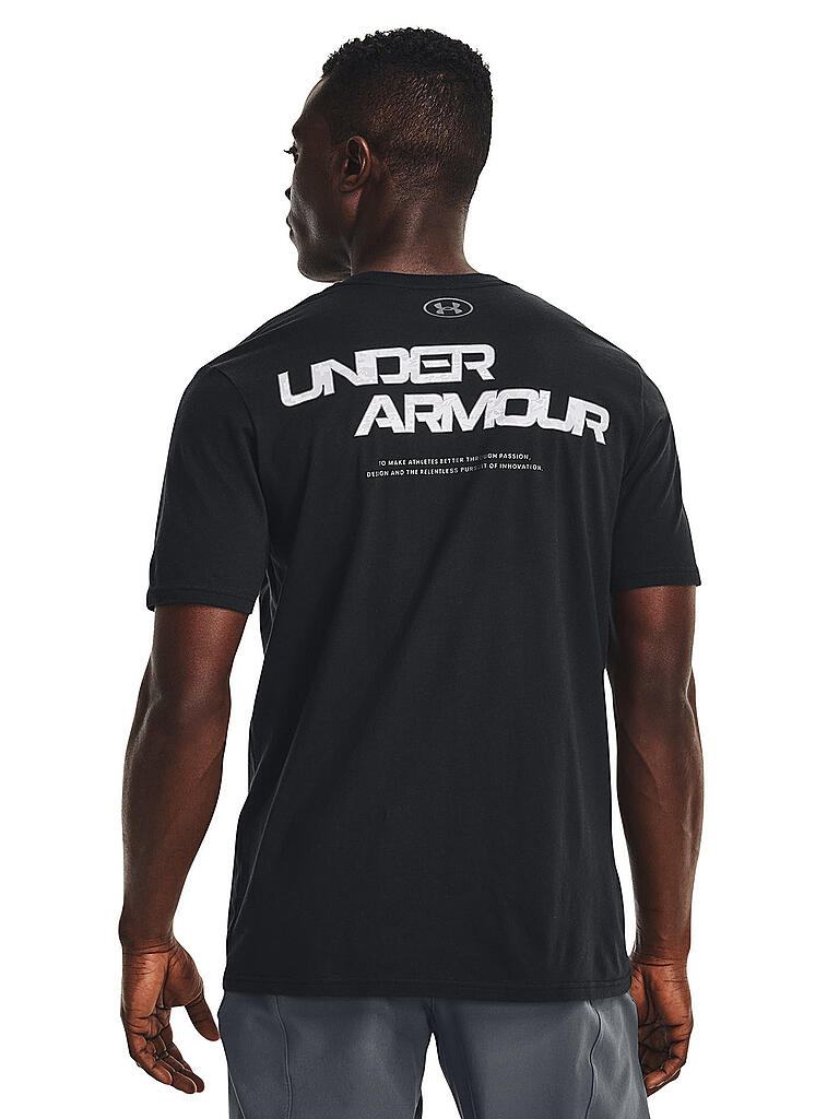 UNDER ARMOUR | Herren T-Shirt UA ABC Camo Fill | schwarz