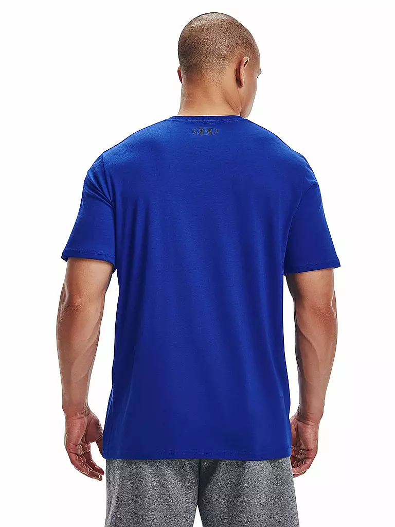 UNDER ARMOUR | Herren T-Shirt UA Boxed Sportstyle | blau