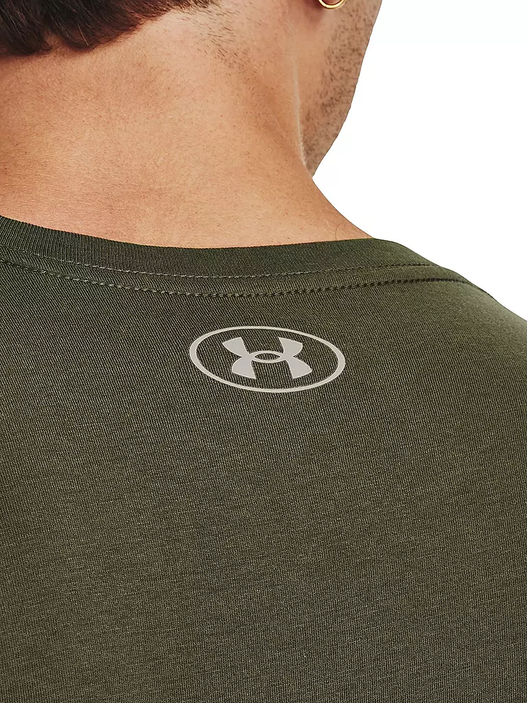 UNDER ARMOUR | Herren T-Shirt UA Boxed Sportstyle | olive