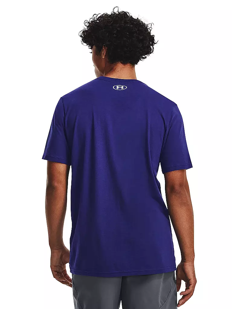 UNDER ARMOUR | Herren T-Shirt UA Camo Chest Stripe | blau