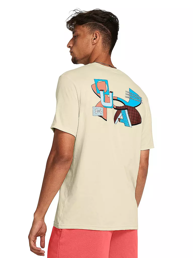 UNDER ARMOUR | Herren T-Shirt UA Color Block | weiss