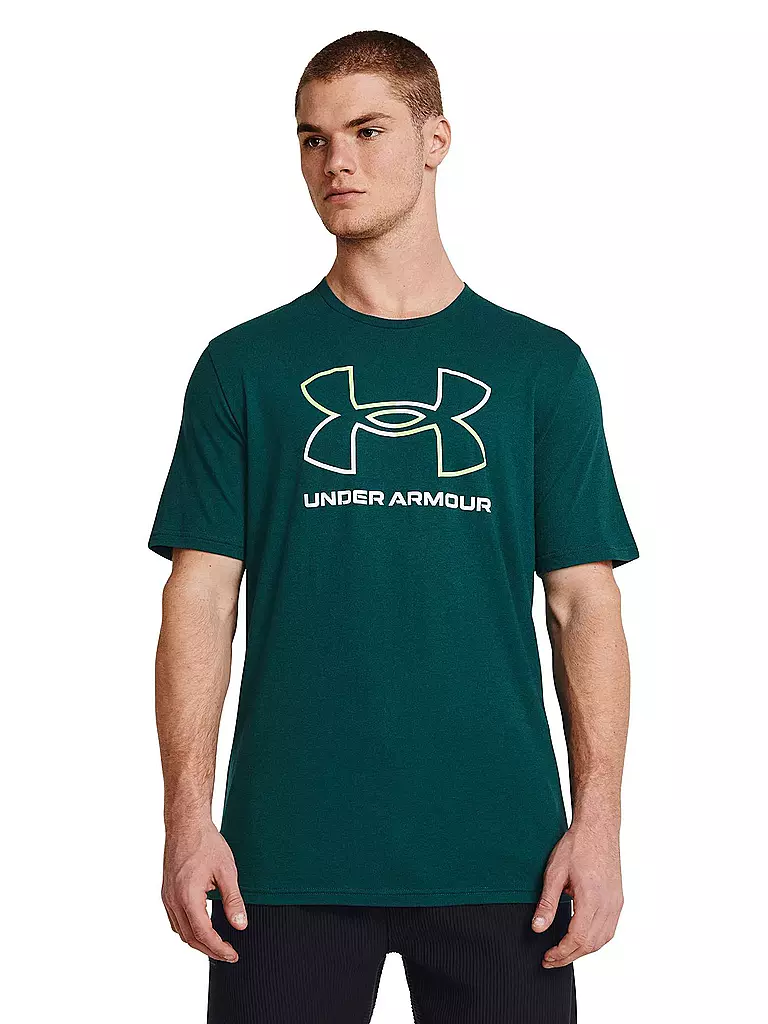 UNDER ARMOUR | Herren T-Shirt UA Foundation | dunkelgrün