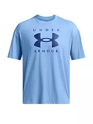 UNDER ARMOUR | Herren T-Shirt UA Heavyweight Logo | hellblau