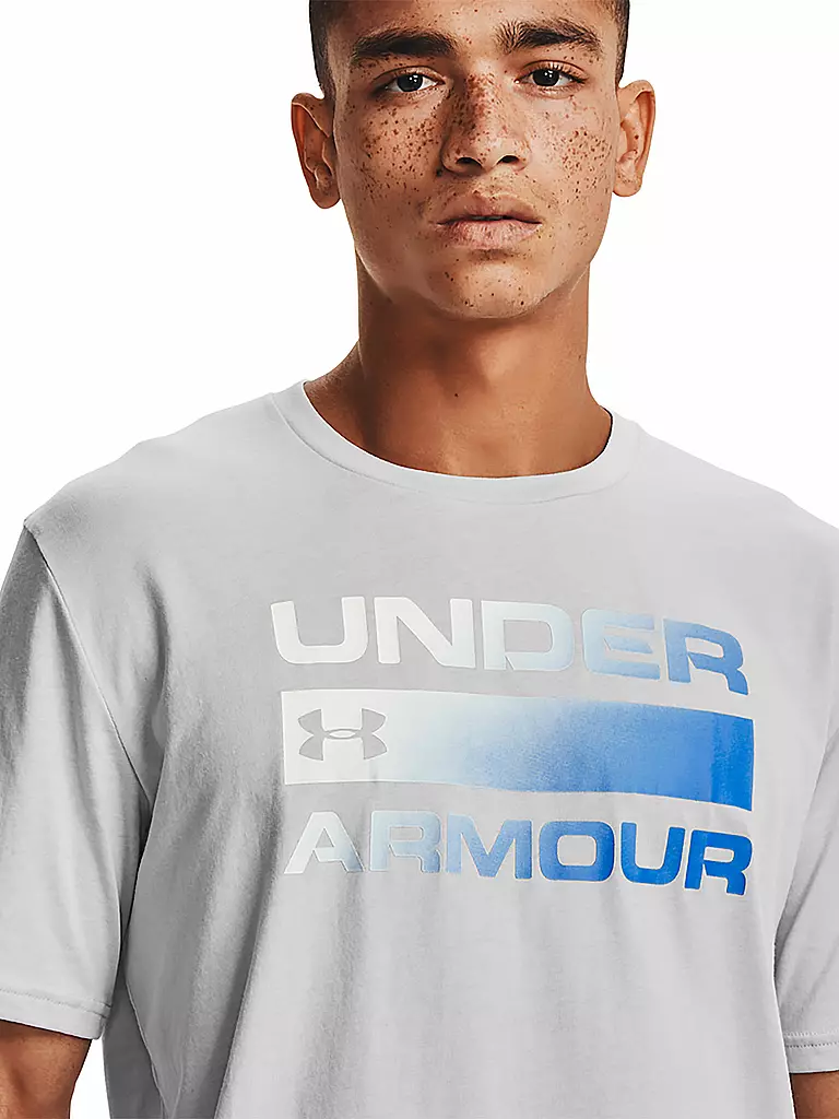 UNDER ARMOUR | Herren T-Shirt UA Team Issue Wordmark | grau