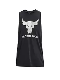 UNDER ARMOUR | Herren Tank Rock Brahma Bull | schwarz