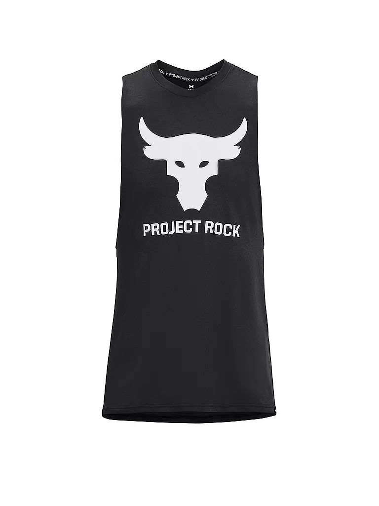 UNDER ARMOUR | Herren Tank Rock Brahma Bull | schwarz