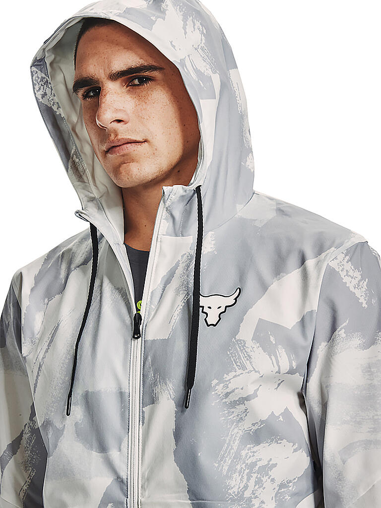 UNDER ARMOUR | Herren Windjacke Project Rock Legacy Windbreaker | weiß