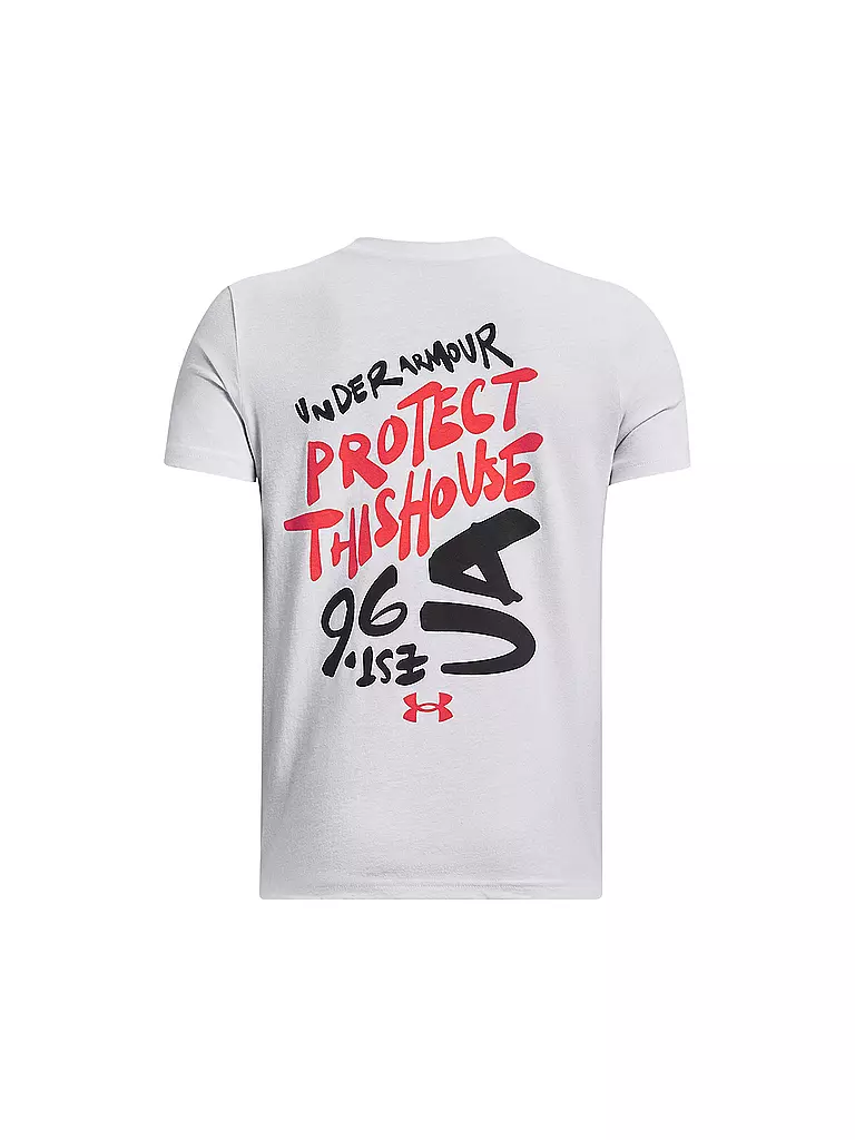 UNDER ARMOUR | Junge T-Shirt UA Scribble Branded | schwarz