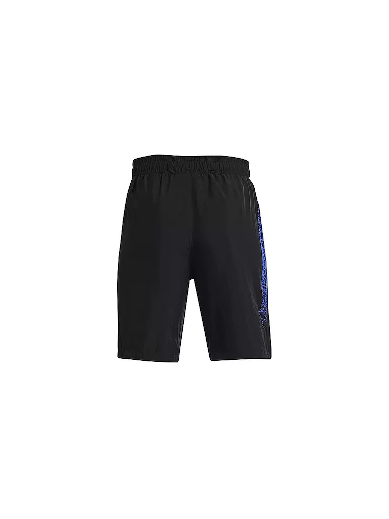 UNDER ARMOUR | Jungen Fitnessshort UA Woven | schwarz