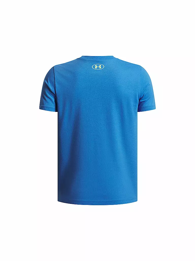UNDER ARMOUR | Jungen T-Shirt Overlay Wordmark | blau