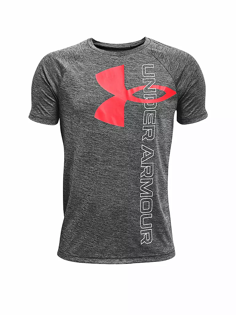 UNDER ARMOUR | Jungen T-Shirt UA Tech ™ Split Logo Hybrid | schwarz