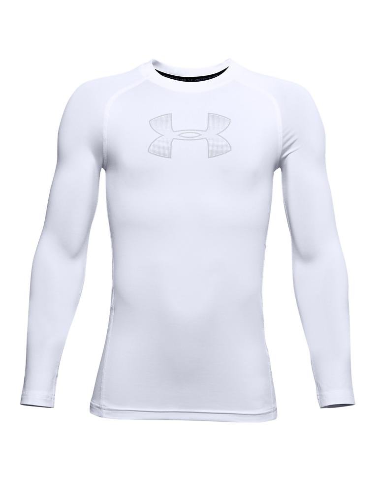 UNDER ARMOUR Kinder Fußballshirt UA HeatGear® Armour weiß