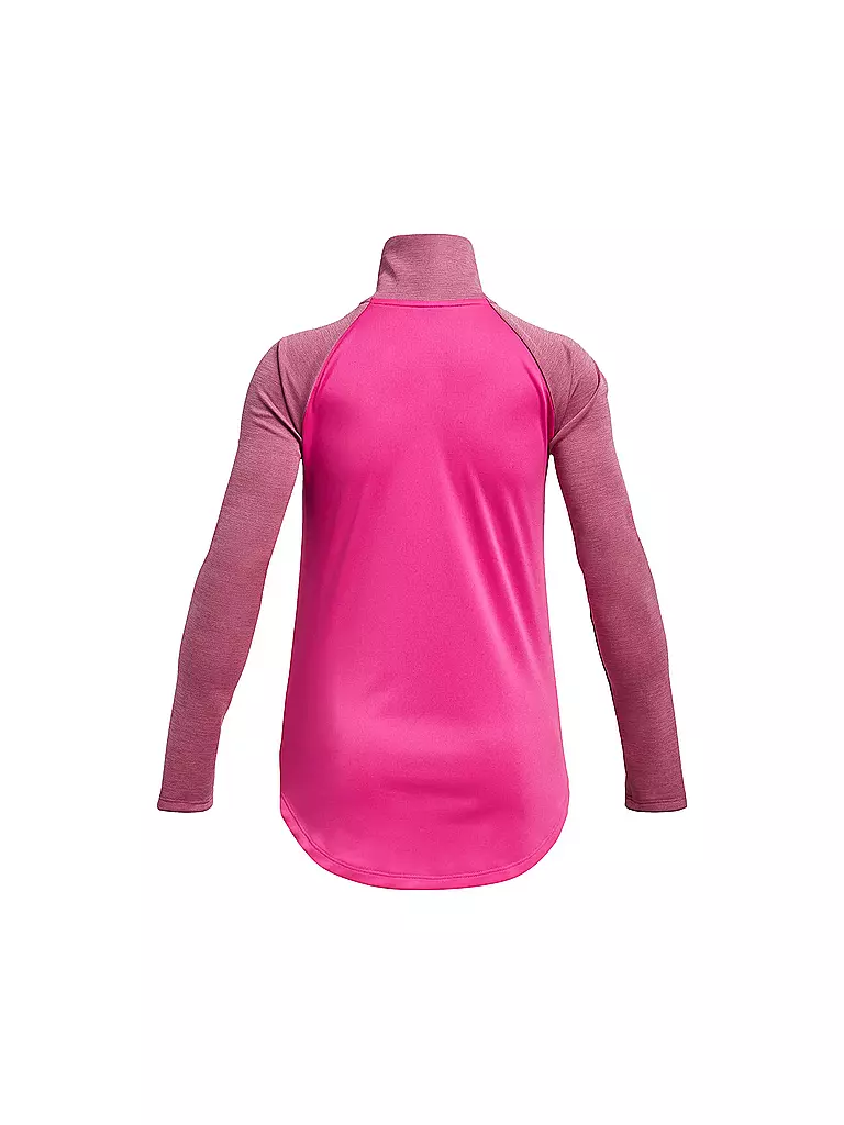 UNDER ARMOUR | Mädchen Fitness Zipshirt UA Tech™ Graphic ½ Zip | pink