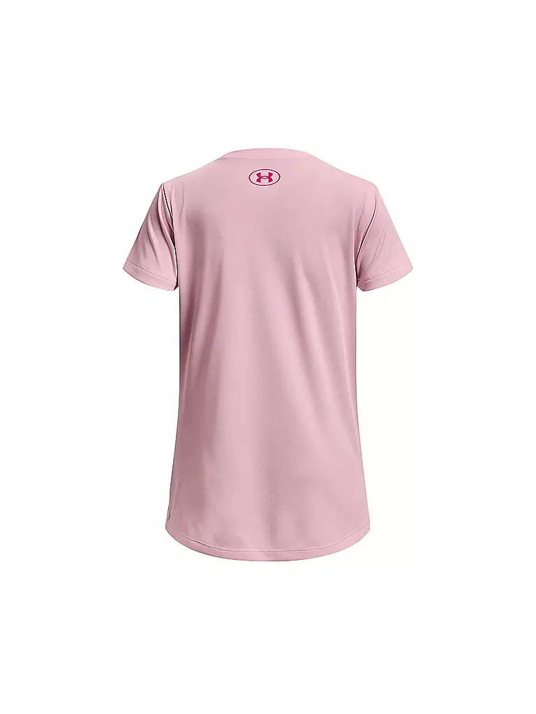 UNDER ARMOUR | Mädchen Fitnessshirt UA Tech™ Print Fill Big Logo | rosa