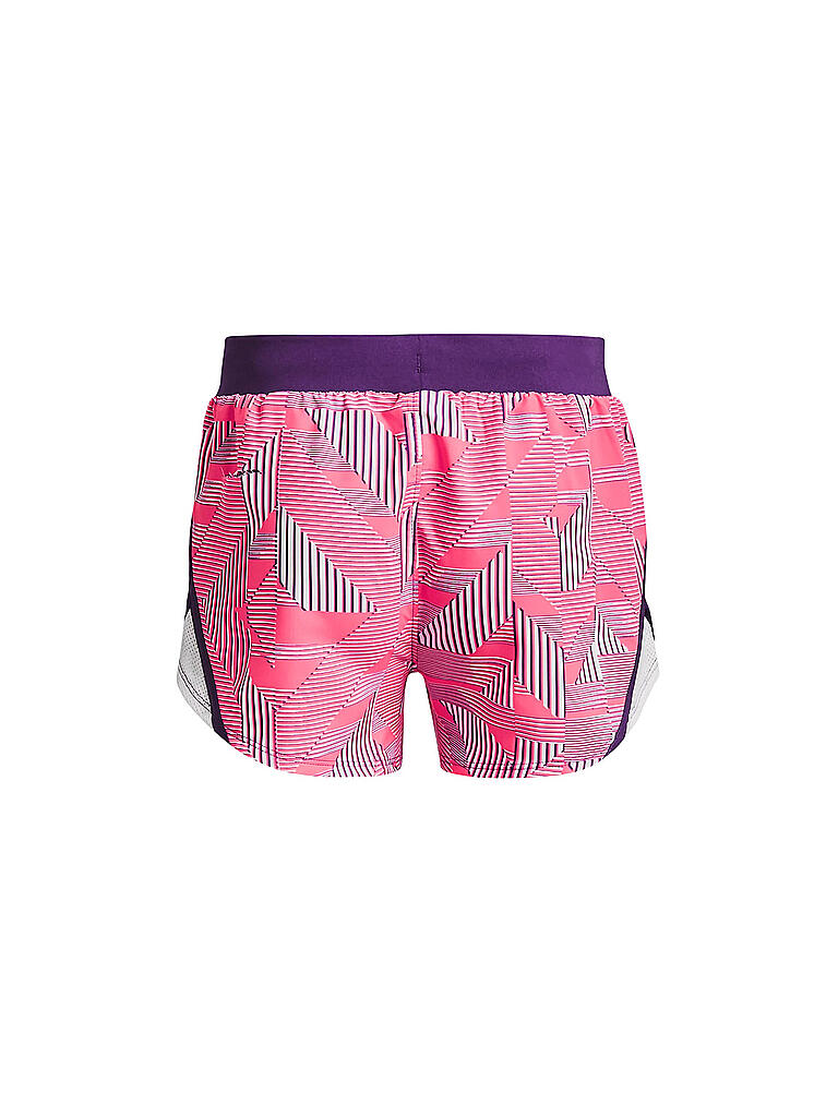 UNDER ARMOUR | Mädchen Fitnessshort UA Fly-By Printed | pink