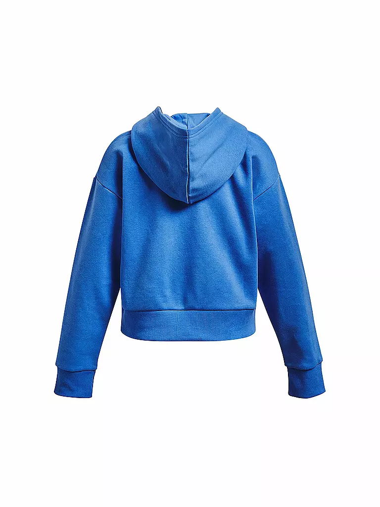 UNDER ARMOUR | Mädchen Hoodie UA Rival Fleece Cropped | blau