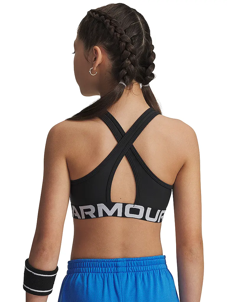 UNDER ARMOUR | Mädchen Sport-BH UA Crossback | Schwarz