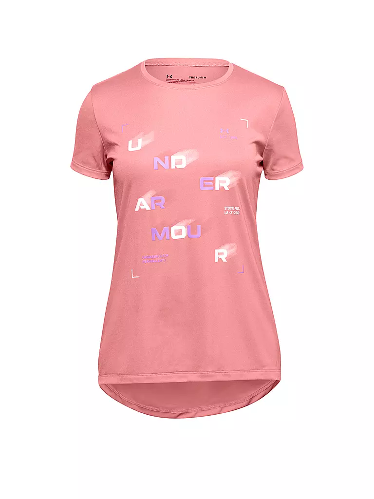 UNDER ARMOUR | Mädchen T-Shirt  UA Tech ™ Branded | rosa