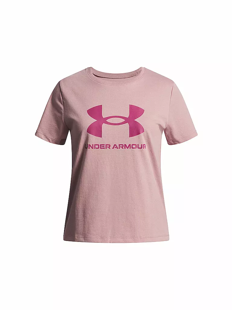 UNDER ARMOUR | Mädchen T-Shirt UA Big Logo | beere