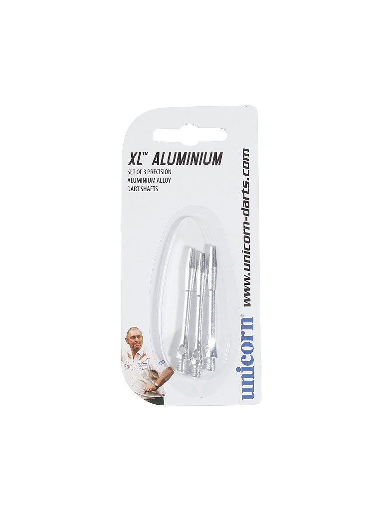UNICORN XL Aluminium Shafts 3er Pack silber