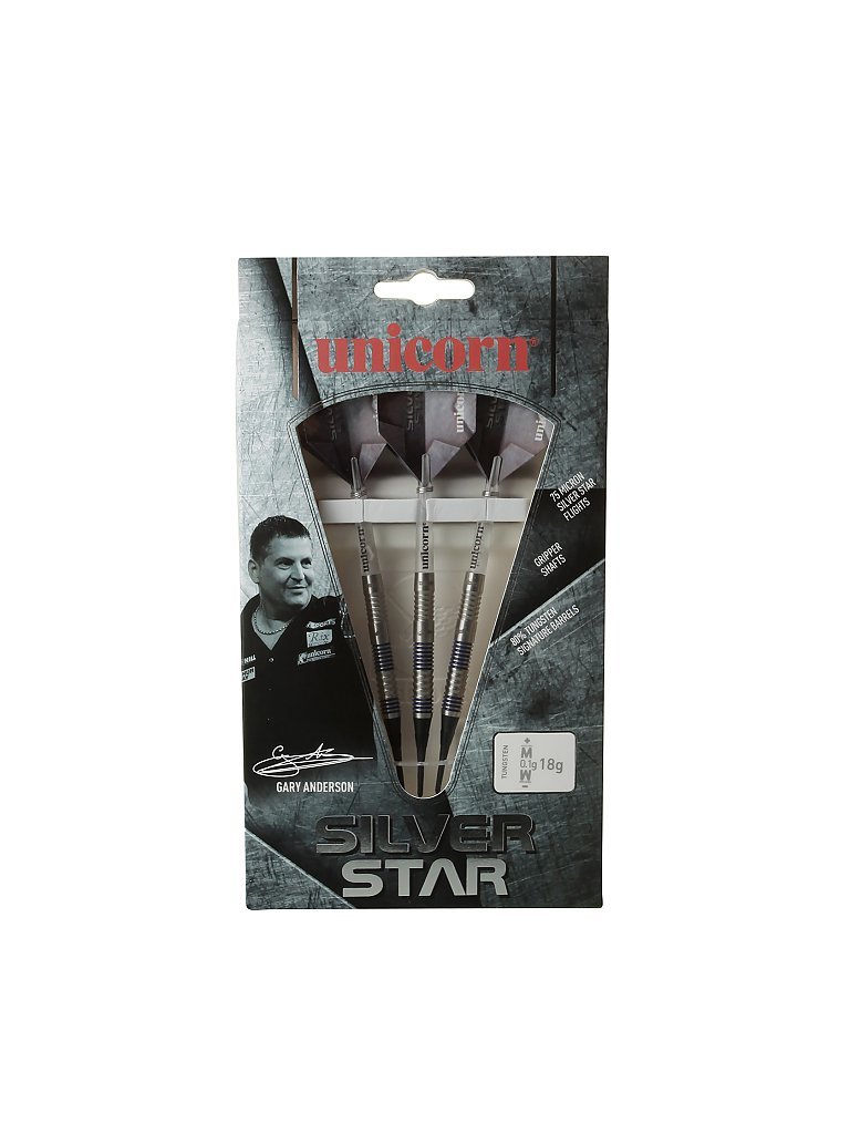 UNICORN Softdart Silver Star G. Anderson schwarz
