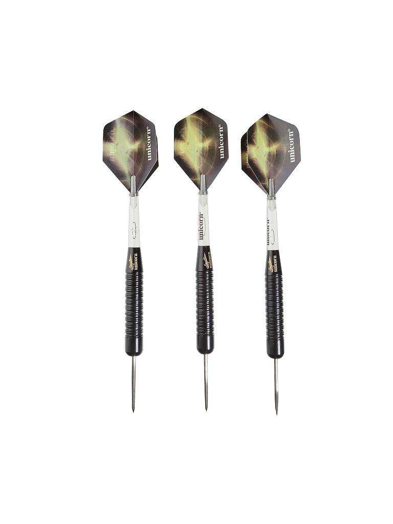 UNICORN | Steeldart-Pfeile Black Brass (Gary Anderson) | schwarz