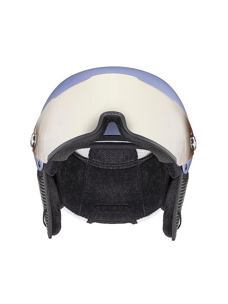 UVEX | Damen Skihelm hlmt 500 visor | blau