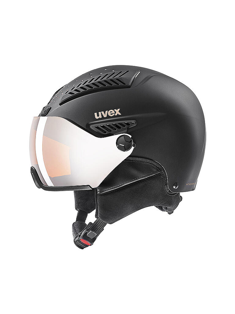 UVEX | Damen Skihelm hlmt 600 visor WE Glamour | schwarz