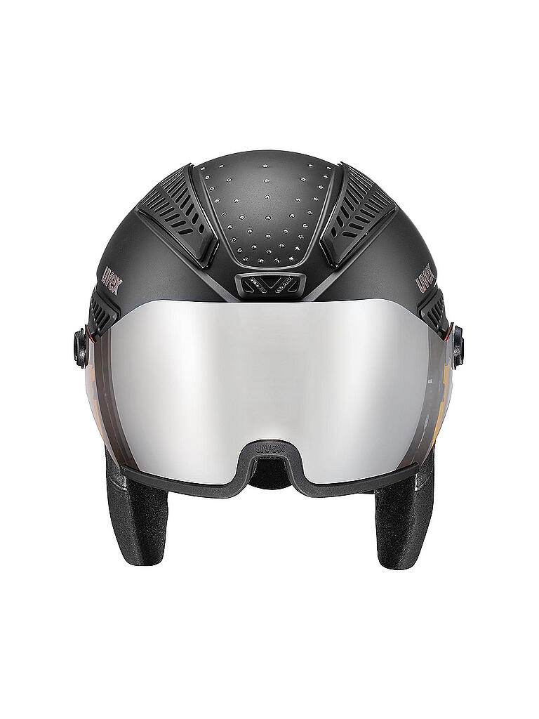 UVEX | Damen Skihelm hlmt 600 visor WE Glamour | schwarz