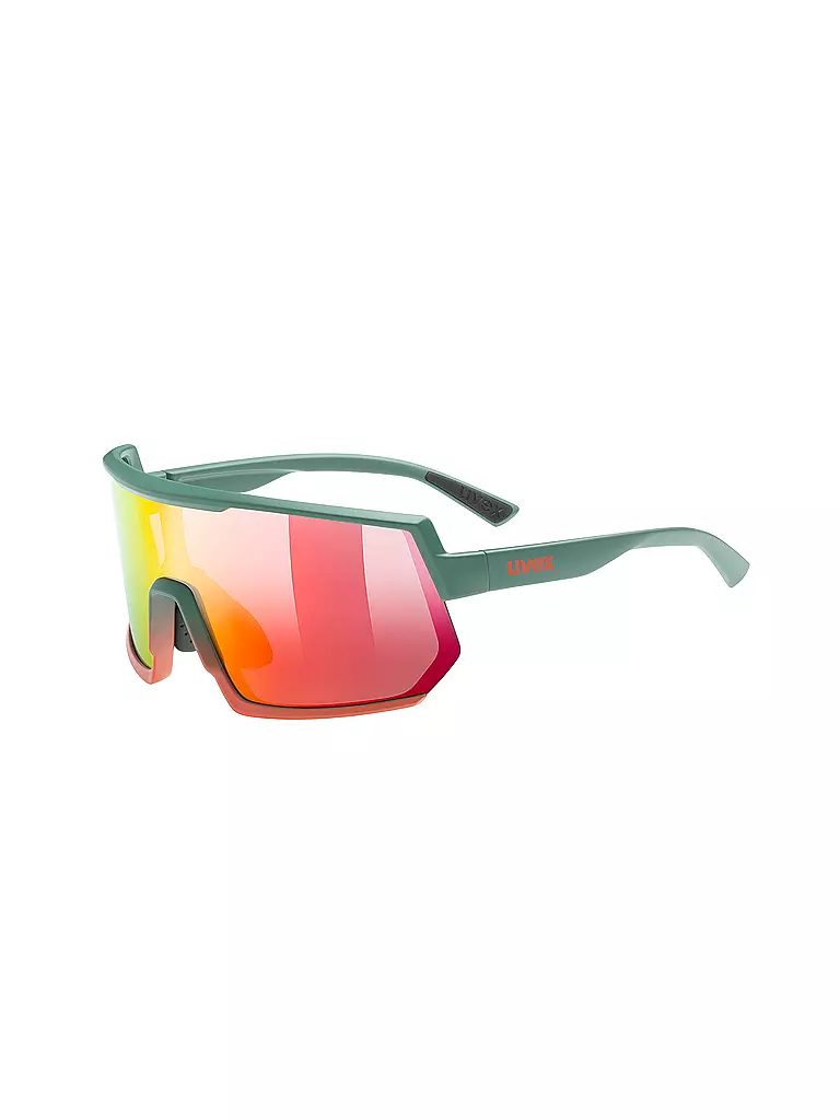 UVEX | Sportbrille Sportstyle 235 Moss Grapefruit Matt | grün