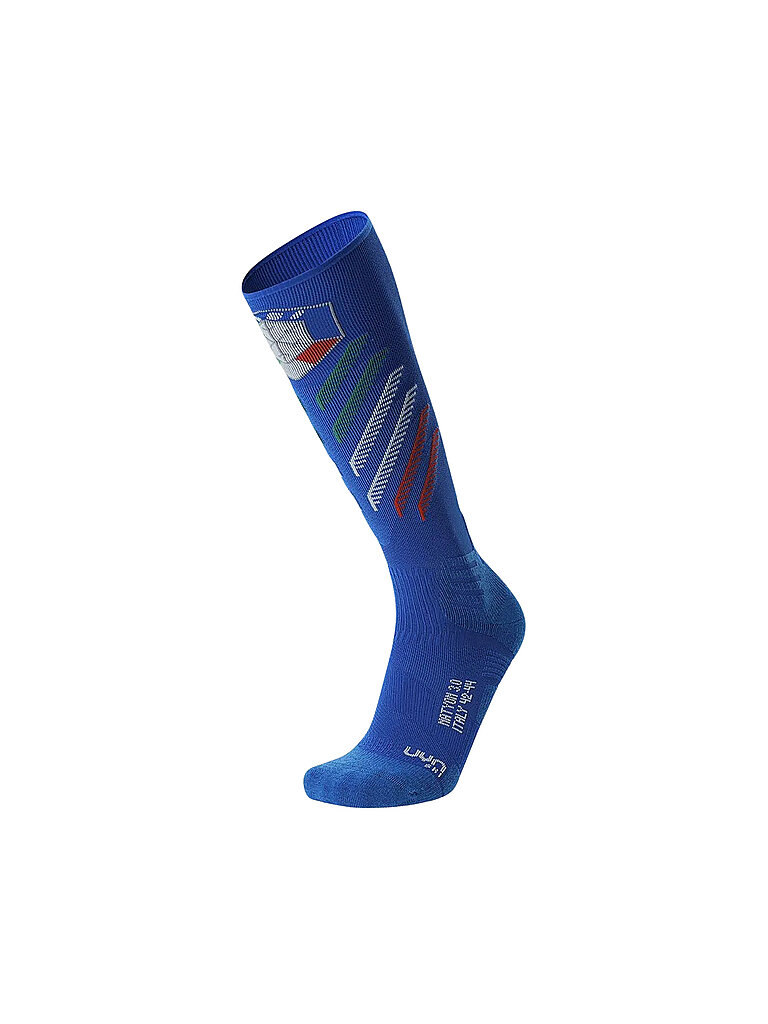 UYN Skisocken Natyon 3.0 Italy blau | 39-41
