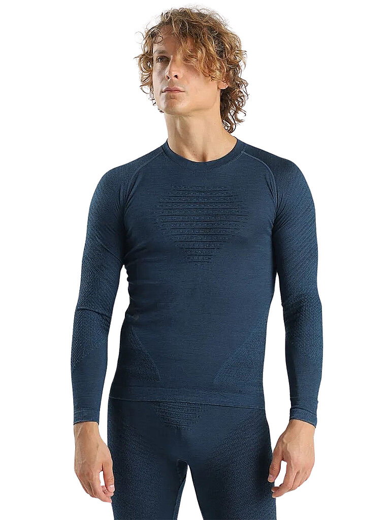 Uyn Herren Unterziehshirt Fusyon Biotech Merino dunkelblau