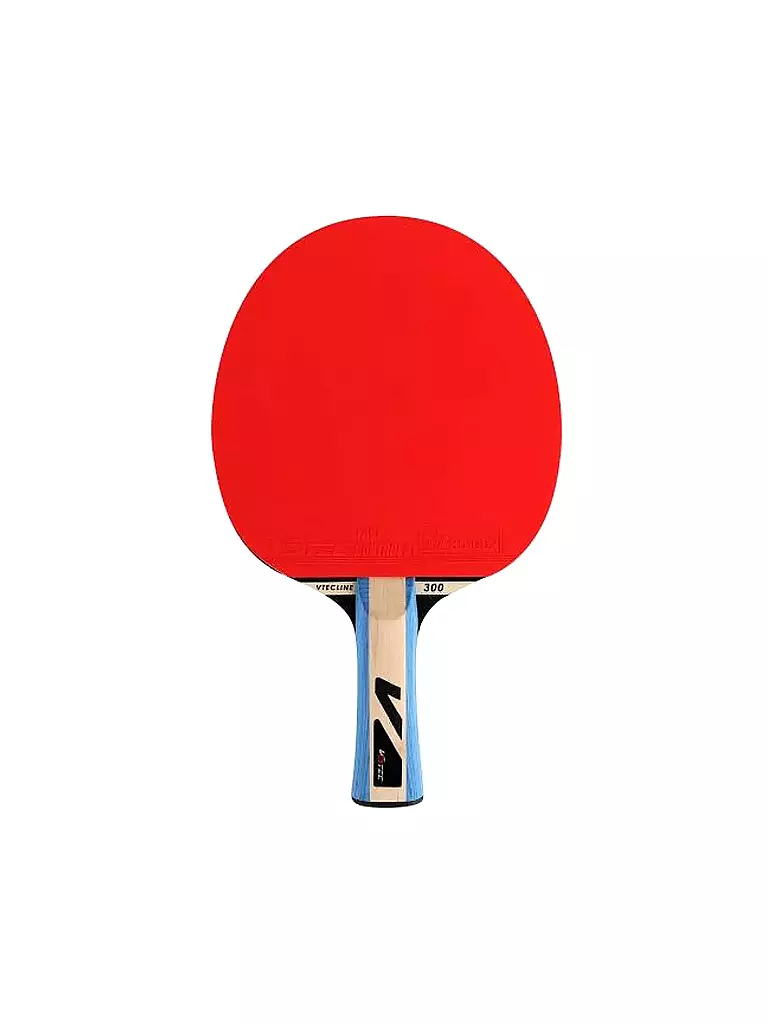 Ein Schläger Und Ein Ball Kosten 1 10 V3TEC Tischtennis Schläger VTEC 300 TT BAT 2.0 rot